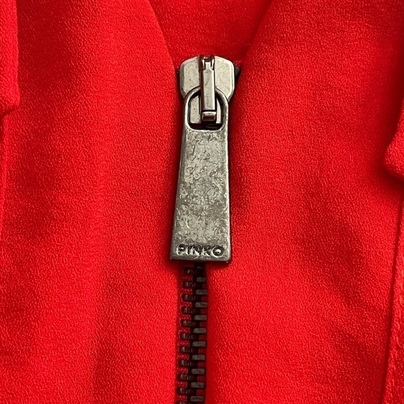 Pinko Capeta Abito Red Dress - Picture 13 of 13